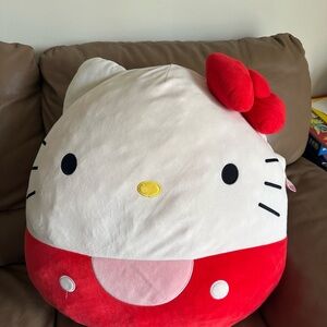 Squishmallows Pink and White Plush